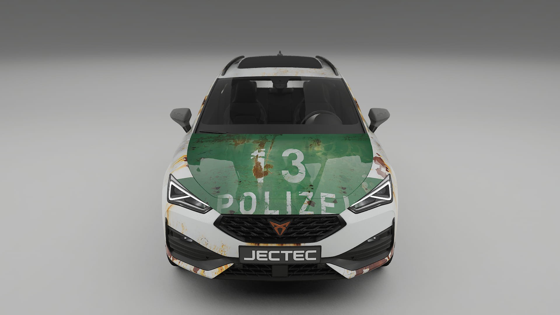 Seat Leon Cupra KL COBRA 11 – Design-Wrap PPF-Kit aus bedruckbarer Polyurethanfolie
