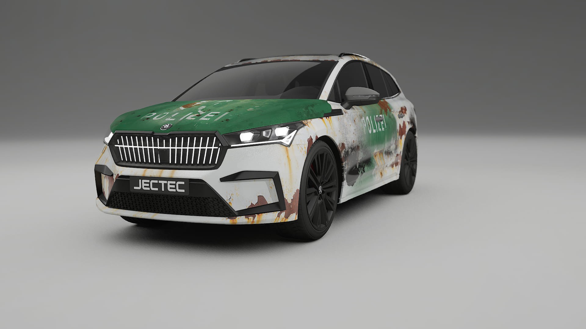 Škoda Enyaq MEB COBRA 11 – Design-Wrap PPF-Kit aus bedruckbarer Polyurethanfolie