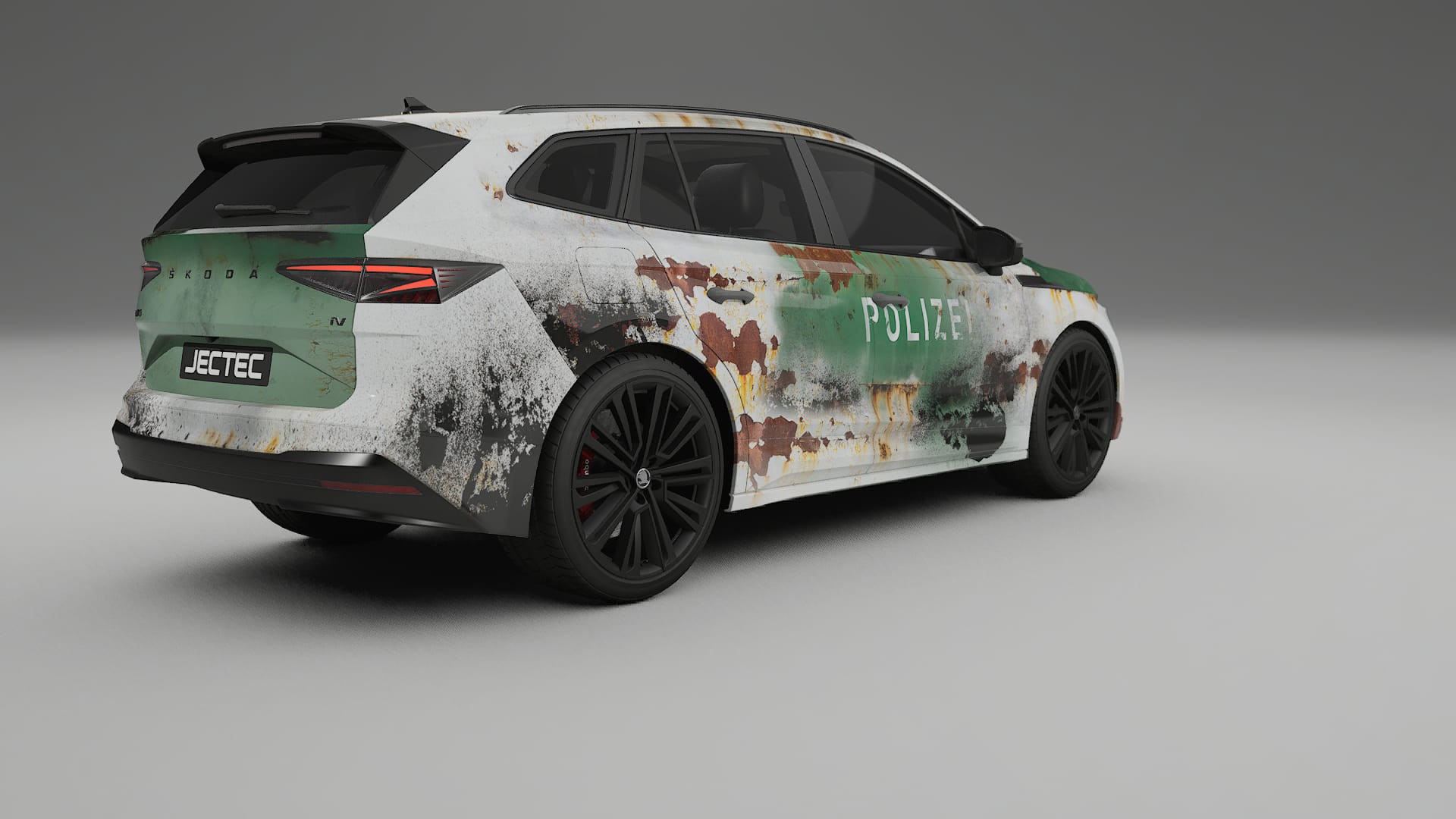 Škoda Enyaq MEB COBRA 11 – Design-Wrap PPF-Kit aus bedruckbarer Polyurethanfolie