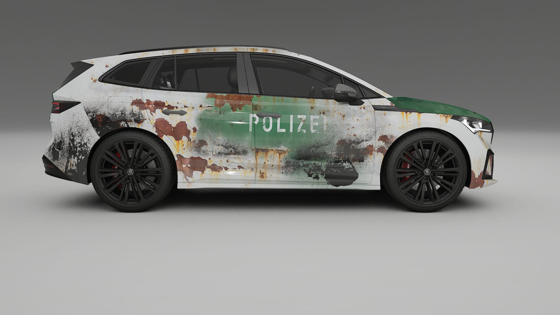 Škoda Enyaq MEB COBRA 11 – Design-Wrap PPF-Kit aus bedruckbarer Polyurethanfolie
