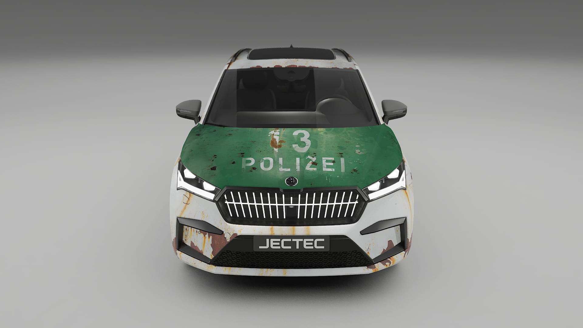 Škoda Enyaq MEB COBRA 11 – Design-Wrap PPF-Kit aus bedruckbarer Polyurethanfolie