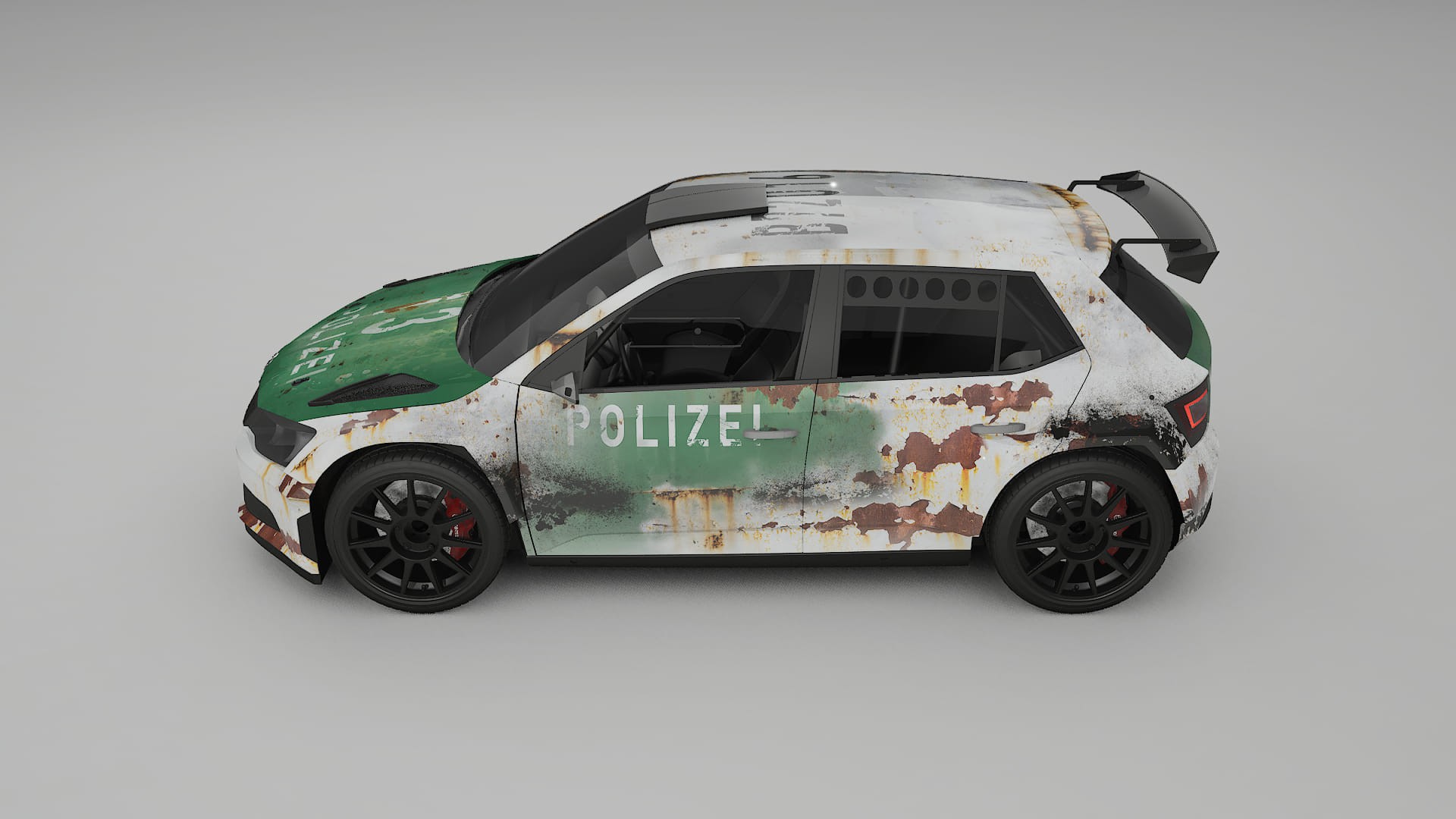 Škoda Fabia R5 6V COBRA 11 Designed Wrap PPF Kit – Printable Polyurethane Film