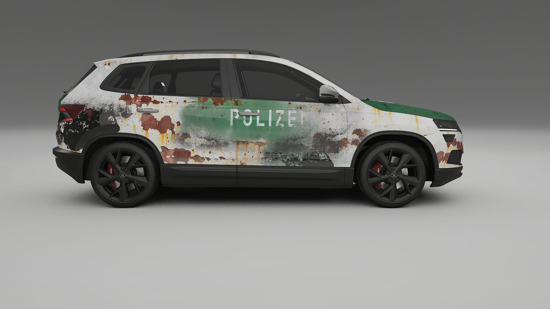 Škoda Karoq NU7 COBRA 11 – Design-Wrap PPF-Kit aus bedruckbarer Polyurethanfolie