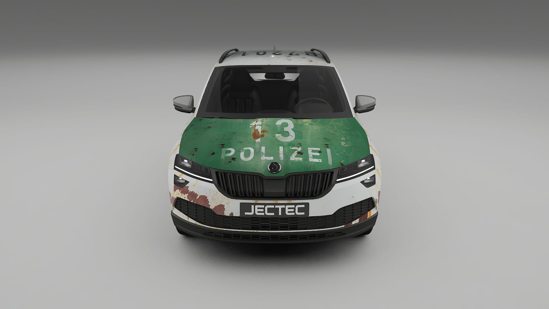 Škoda Karoq NU7 COBRA 11 – Design-Wrap PPF-Kit aus bedruckbarer Polyurethanfolie