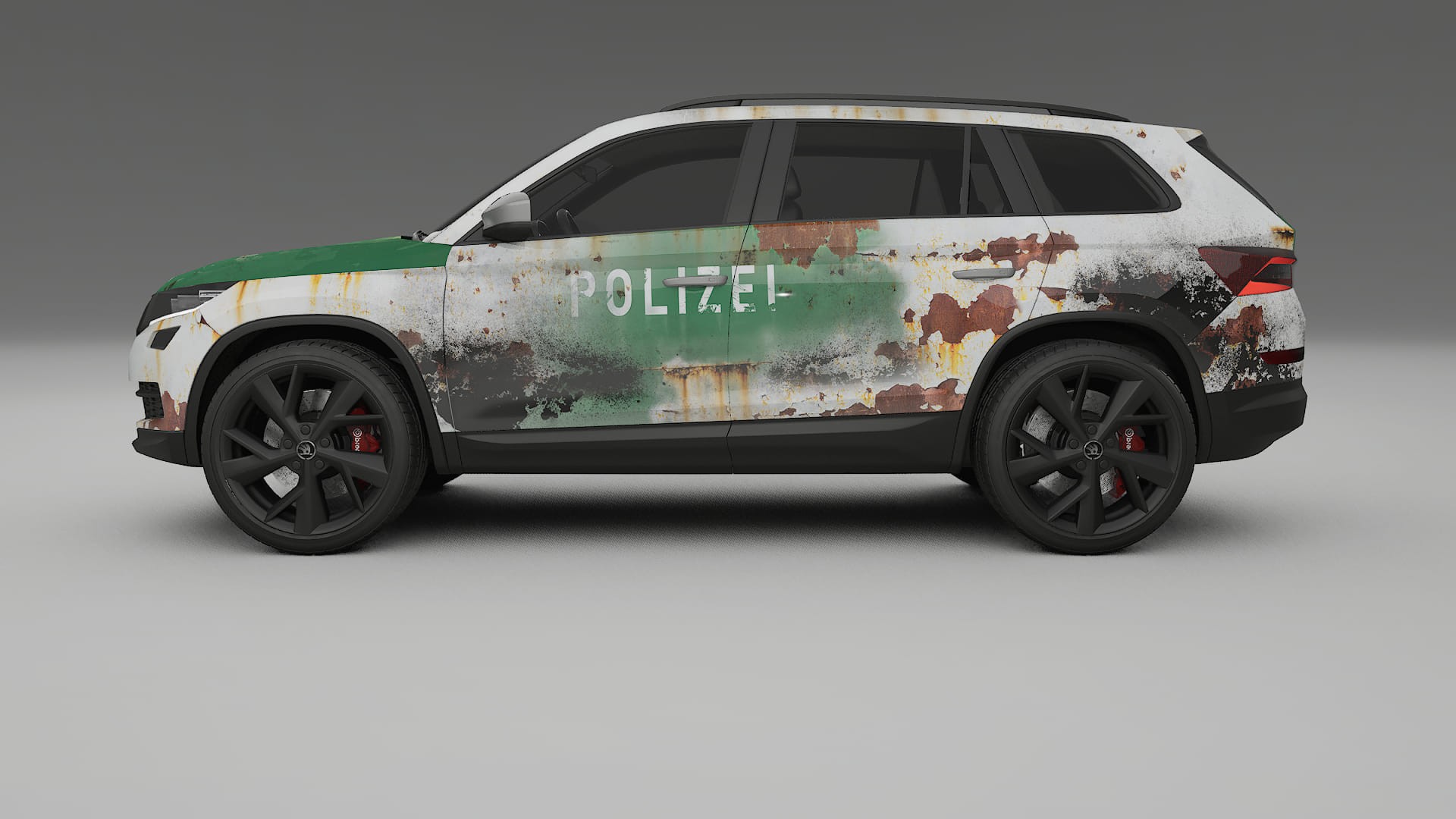 Škoda Kodiaq NS7 COBRA 11 – Design-Wrap PPF-Kit aus bedruckbarer Polyurethanfolie