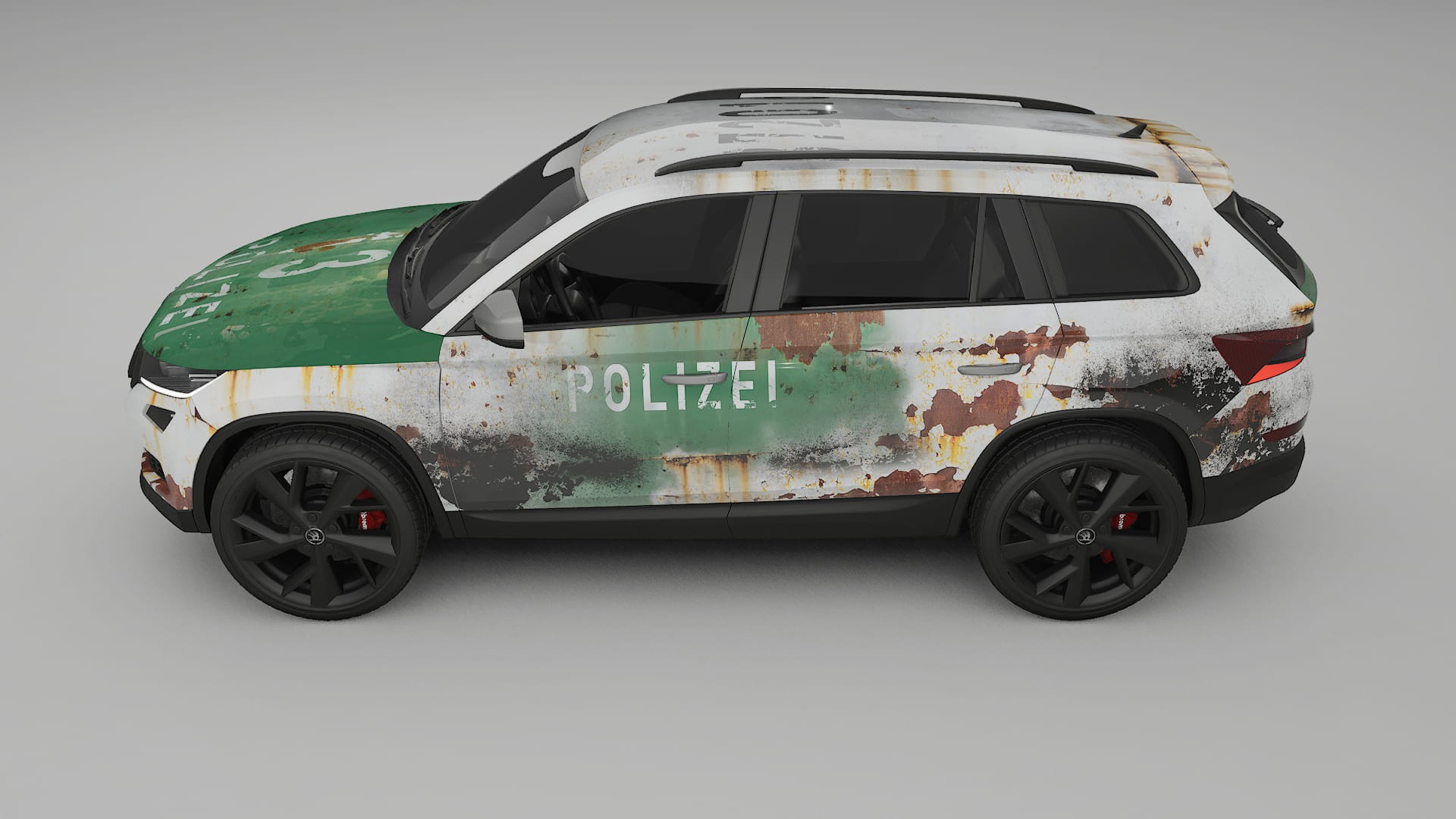 Škoda Kodiaq NS7 COBRA 11 – Design-Wrap PPF-Kit aus bedruckbarer Polyurethanfolie