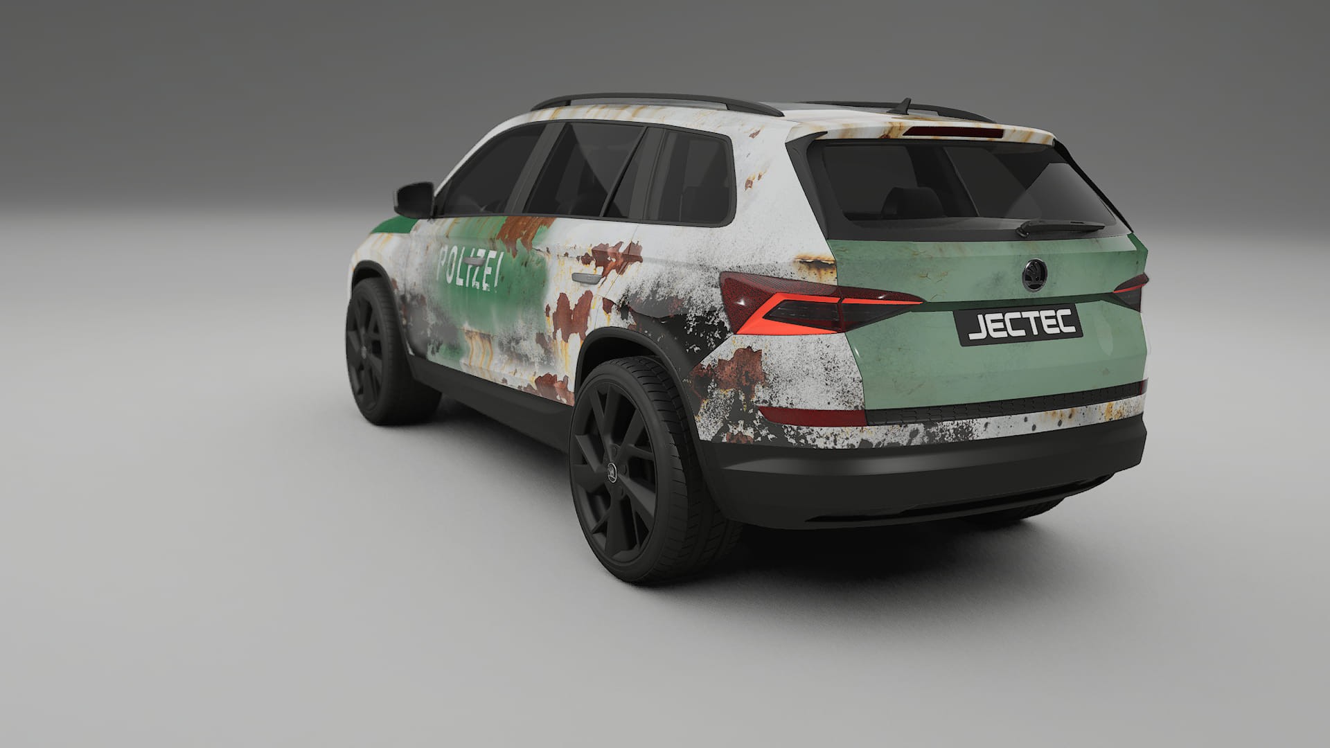 Škoda Kodiaq NS7 COBRA 11 – Design-Wrap PPF-Kit aus bedruckbarer Polyurethanfolie