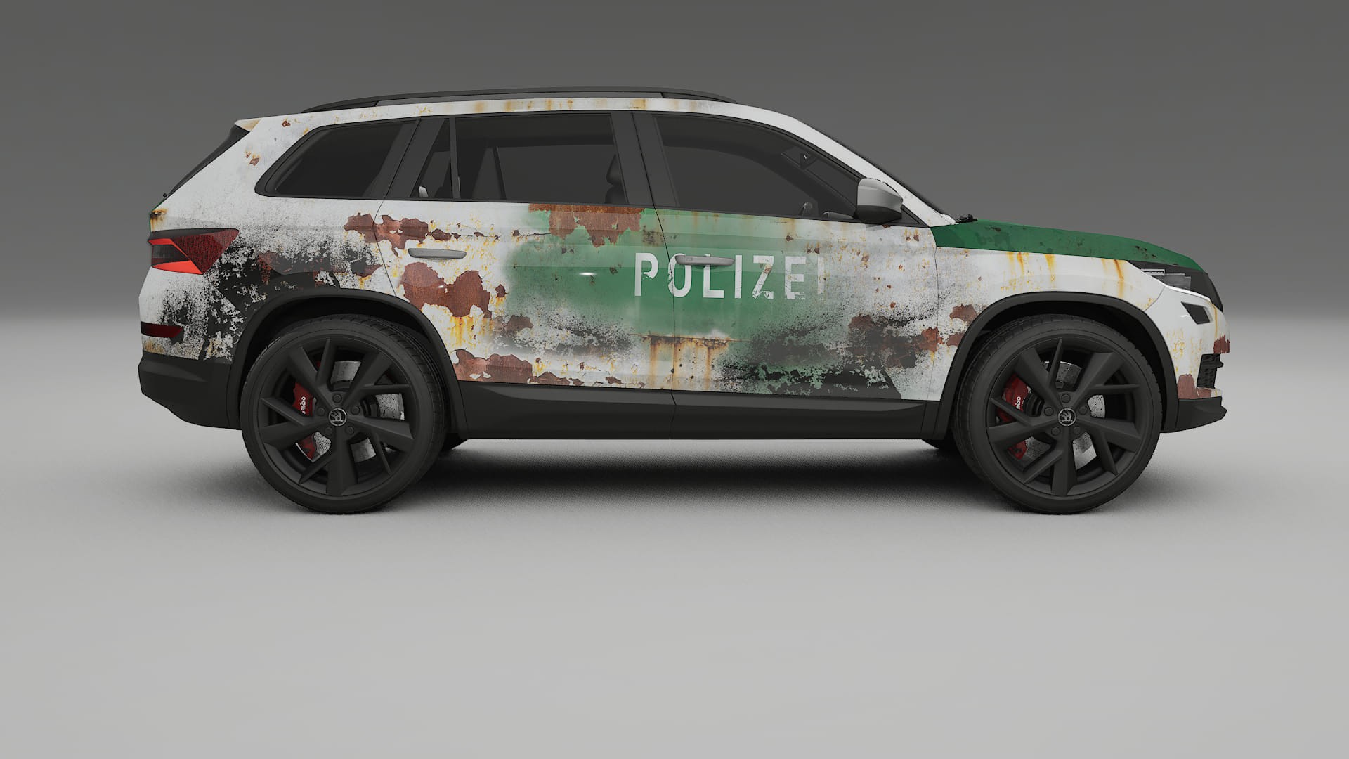 Škoda Kodiaq NS7 COBRA 11 – Design-Wrap PPF-Kit aus bedruckbarer Polyurethanfolie