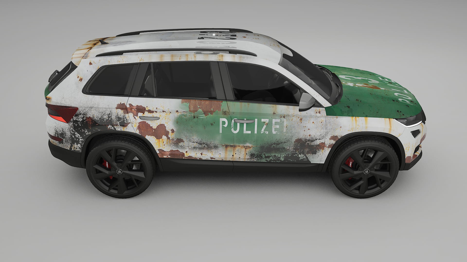 Škoda Kodiaq NS7 COBRA 11 – Design-Wrap PPF-Kit aus bedruckbarer Polyurethanfolie