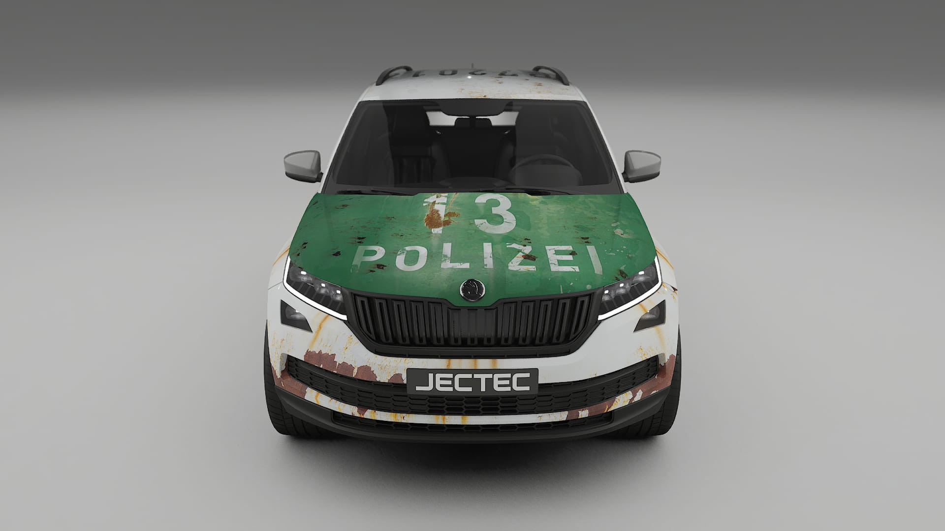 Škoda Kodiaq NS7 COBRA 11 – Design-Wrap PPF-Kit aus bedruckbarer Polyurethanfolie