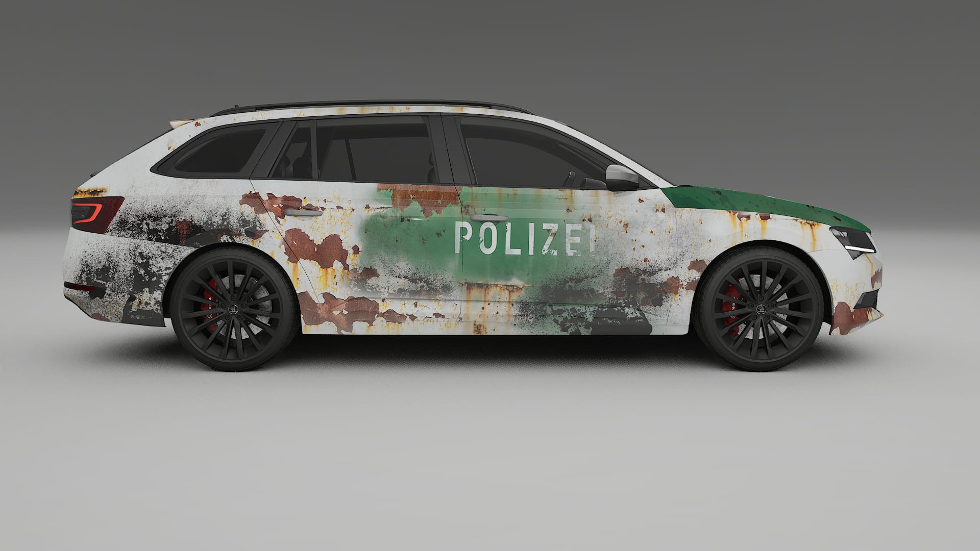 Škoda Superb B8 COBRA 11 – Design-Wrap PPF-Kit aus bedruckbarer Polyurethanfolie