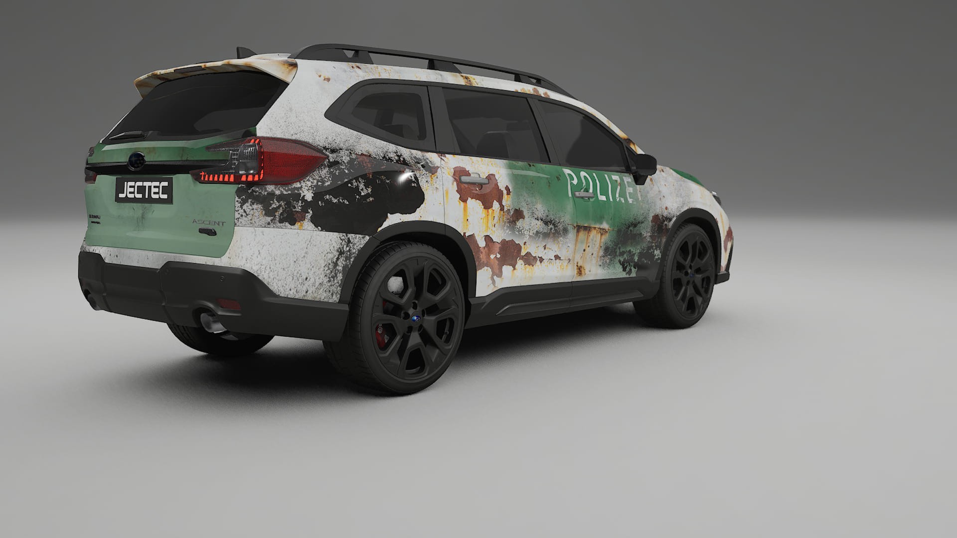 Subaru Ascent BT facelift LCI COBRA 11 – Design-Wrap PPF-Kit aus bedruckbarer Polyurethanfolie