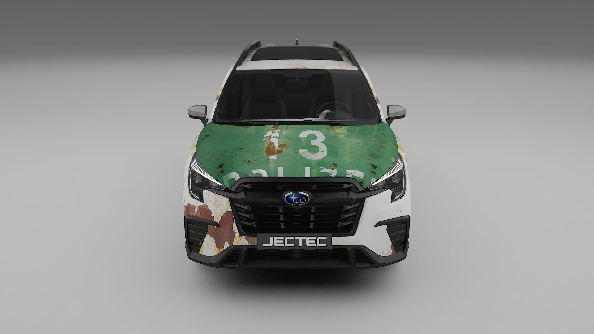 Subaru Ascent BT facelift LCI COBRA 11 – Design-Wrap PPF-Kit aus bedruckbarer Polyurethanfolie