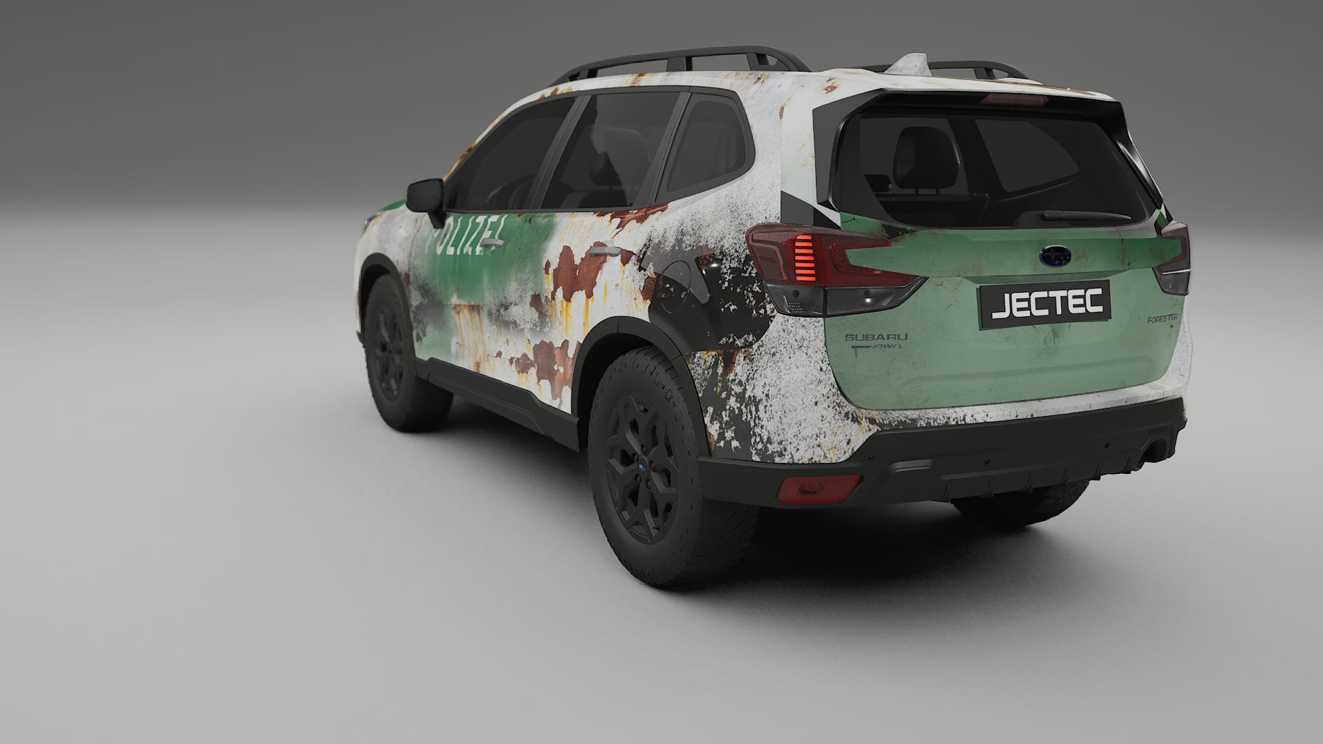 Subaru Forester V SK facelift LCI COBRA 11 – Design-Wrap PPF-Kit aus bedruckbarer Polyurethanfolie