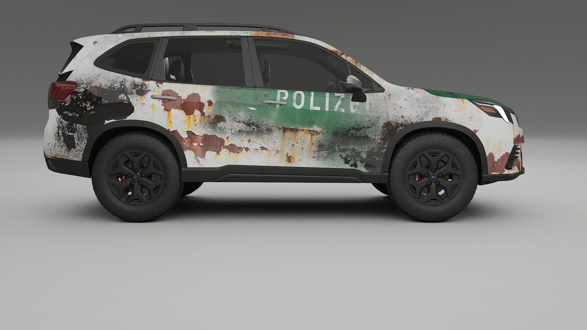 Subaru Forester V SK facelift LCI COBRA 11 – Design-Wrap PPF-Kit aus bedruckbarer Polyurethanfolie