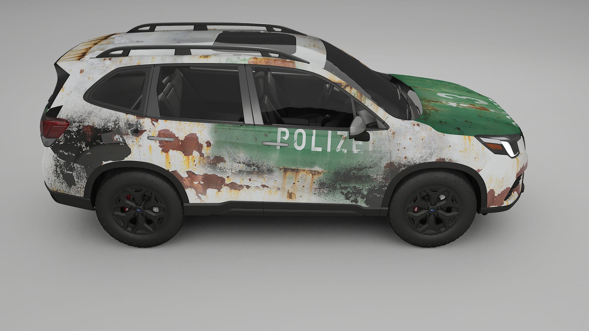 Subaru Forester V SK facelift LCI COBRA 11 – Design-Wrap PPF-Kit aus bedruckbarer Polyurethanfolie