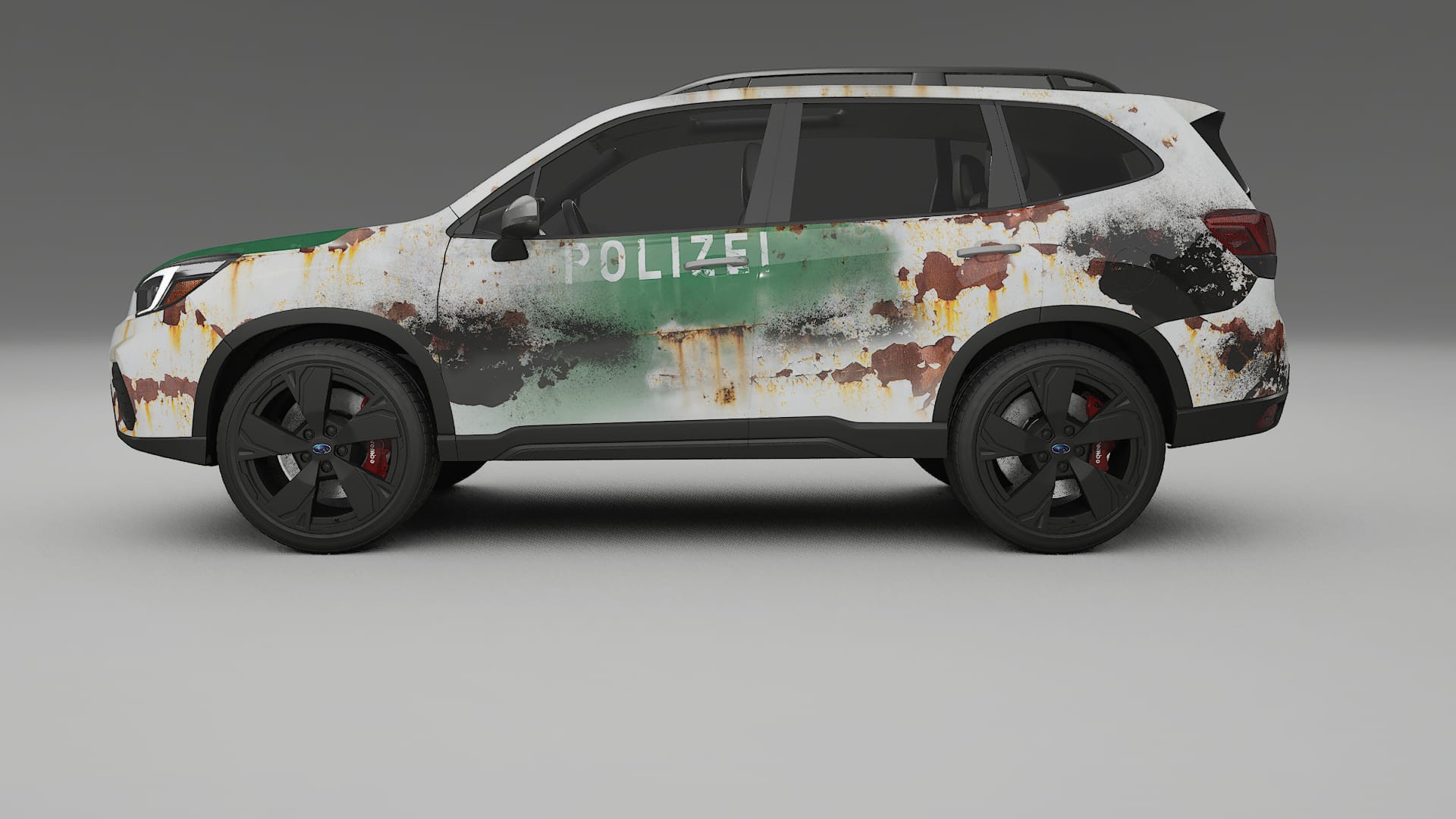 Subaru Forester V SK prefacelift pre-LCI COBRA 11 – Design-Wrap PPF-Kit aus bedruckbarer Polyurethanfolie