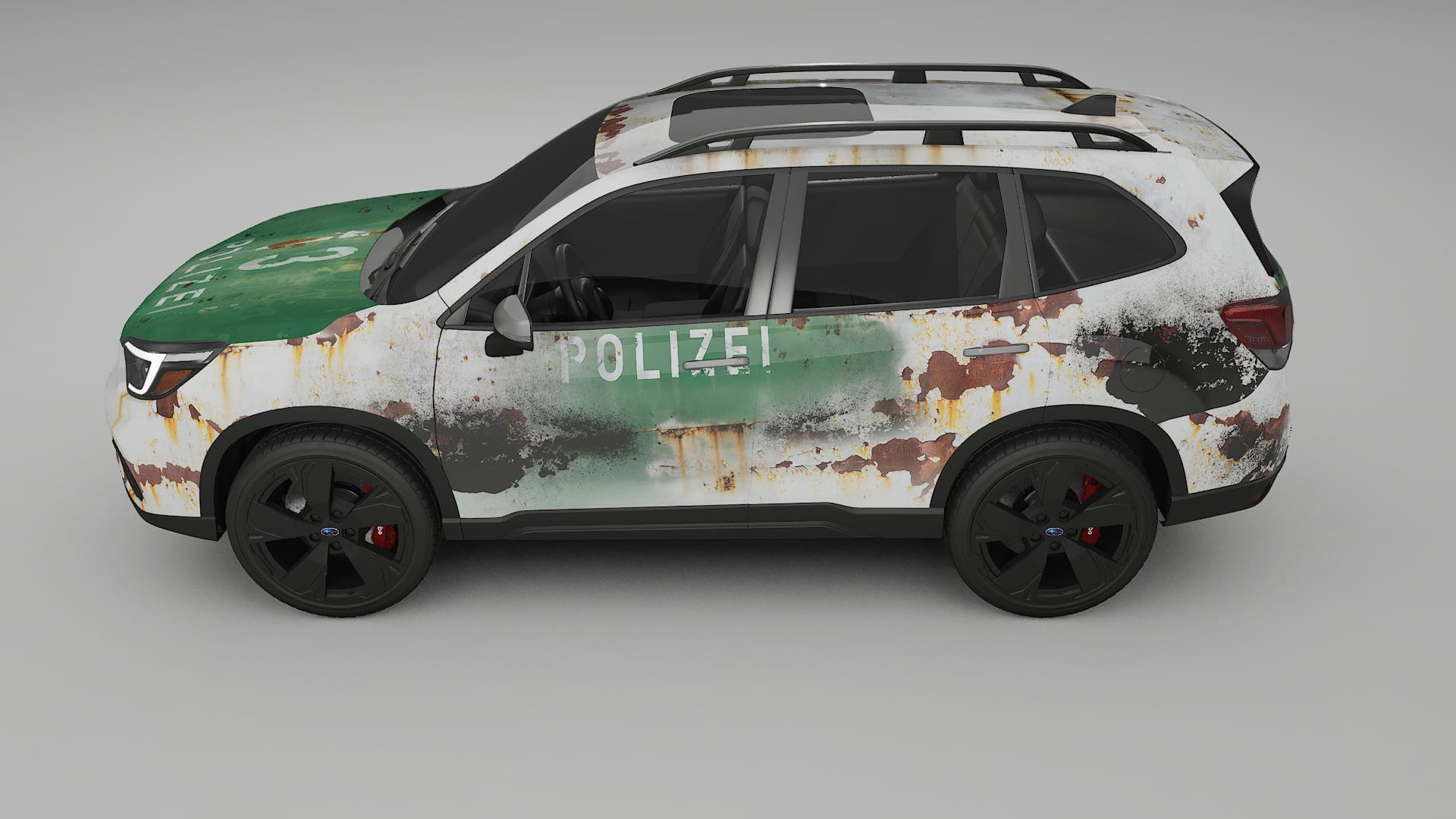 Subaru Forester V SK prefacelift pre-LCI COBRA 11 – Design-Wrap PPF-Kit aus bedruckbarer Polyurethanfolie