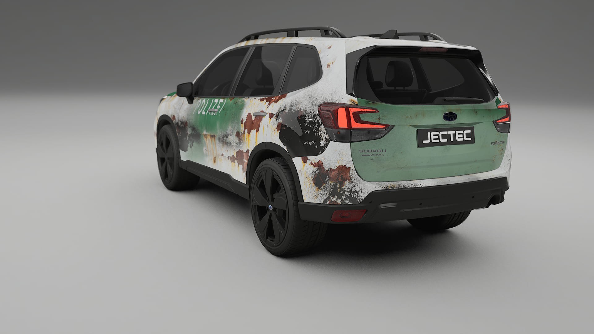 Subaru Forester V SK prefacelift pre-LCI COBRA 11 – Design-Wrap PPF-Kit aus bedruckbarer Polyurethanfolie