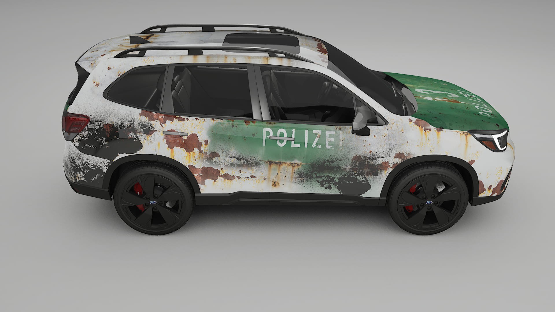 Subaru Forester V SK prefacelift pre-LCI COBRA 11 – Design-Wrap PPF-Kit aus bedruckbarer Polyurethanfolie