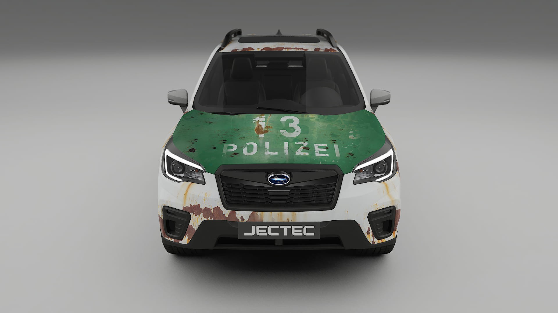 Subaru Forester V SK prefacelift pre-LCI COBRA 11 – Design-Wrap PPF-Kit aus bedruckbarer Polyurethanfolie