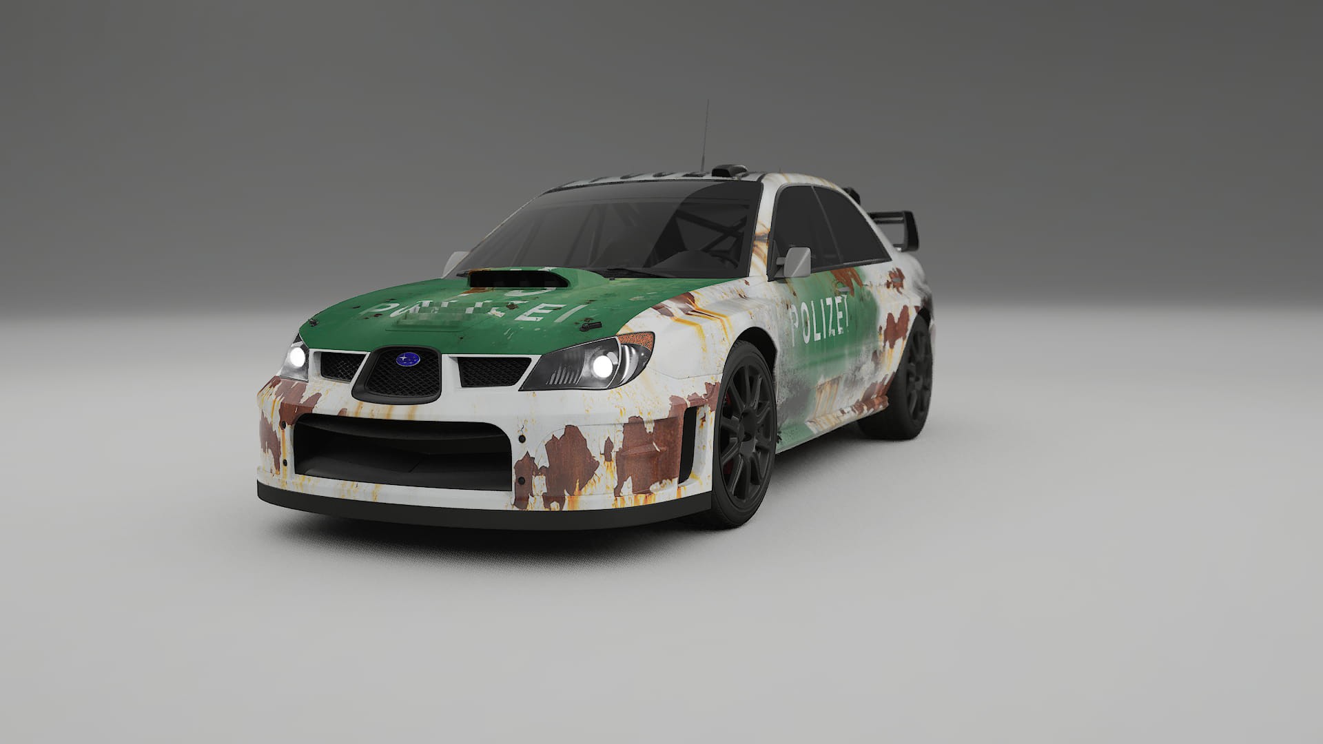 Subaru Impreza WRC GD COBRA 11 – Design-Wrap PPF-Kit aus bedruckbarer Polyurethanfolie