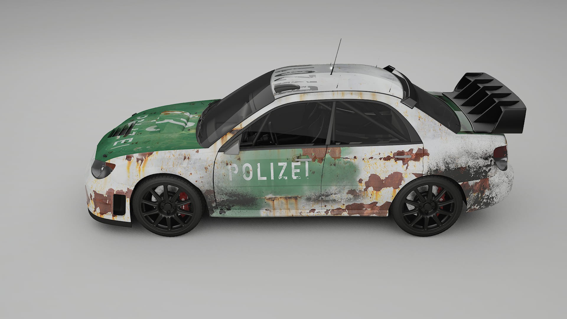 Subaru Impreza WRC GD COBRA 11 – Design-Wrap PPF-Kit aus bedruckbarer Polyurethanfolie