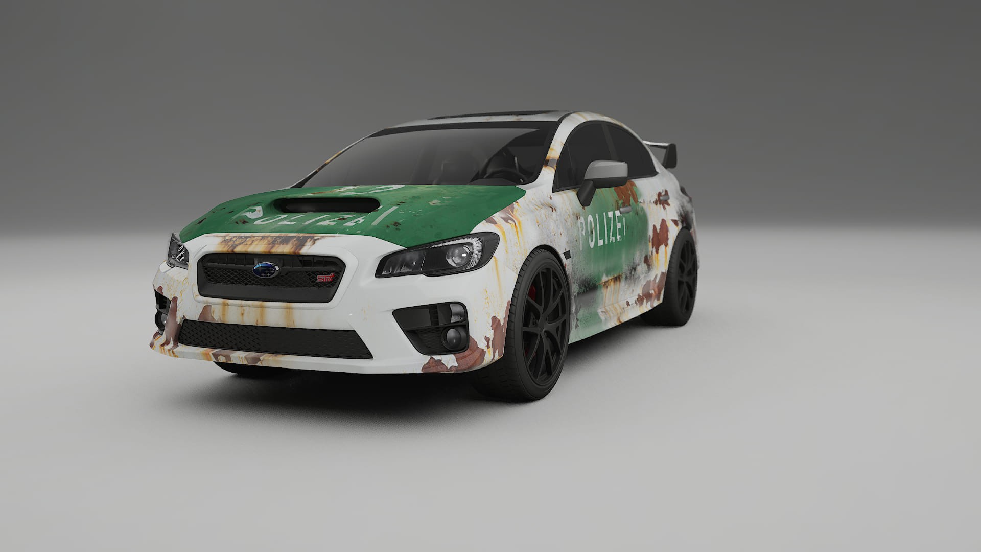Subaru Impreza WRX Sti VA prefacelift pre-LCI COBRA 11 – Design-Wrap PPF-Kit aus bedruckbarer Polyurethanfolie
