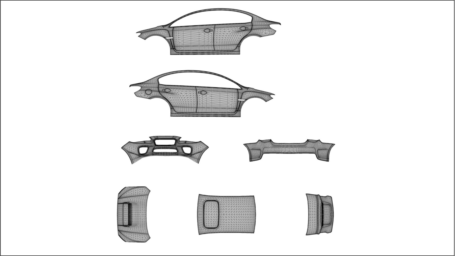 Subaru Impreza WRX Sti VA prefacelift pre-LCI COBRA 11 – Design-Wrap PPF-Kit aus bedruckbarer Polyurethanfolie 2