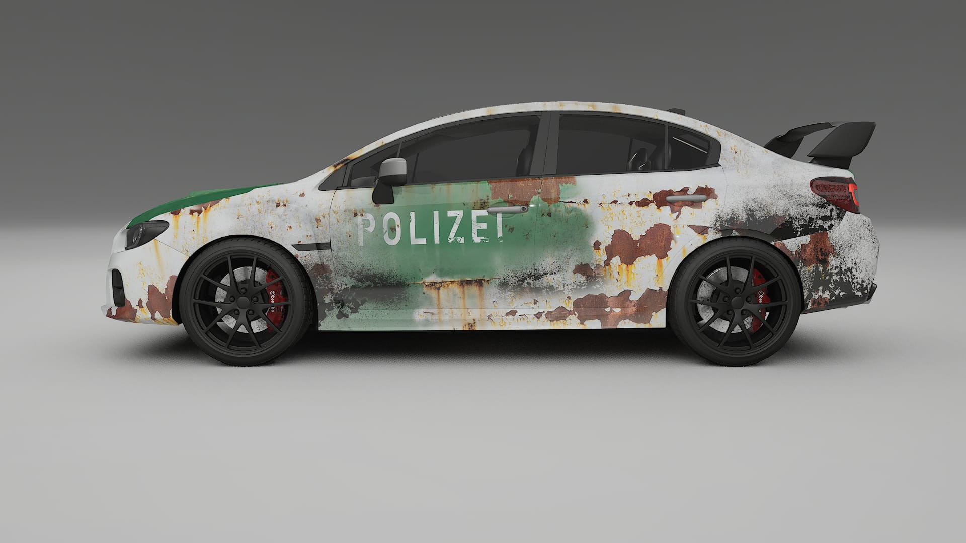 Subaru Impreza WRX Sti VA prefacelift pre-LCI COBRA 11 – Design-Wrap PPF-Kit aus bedruckbarer Polyurethanfolie