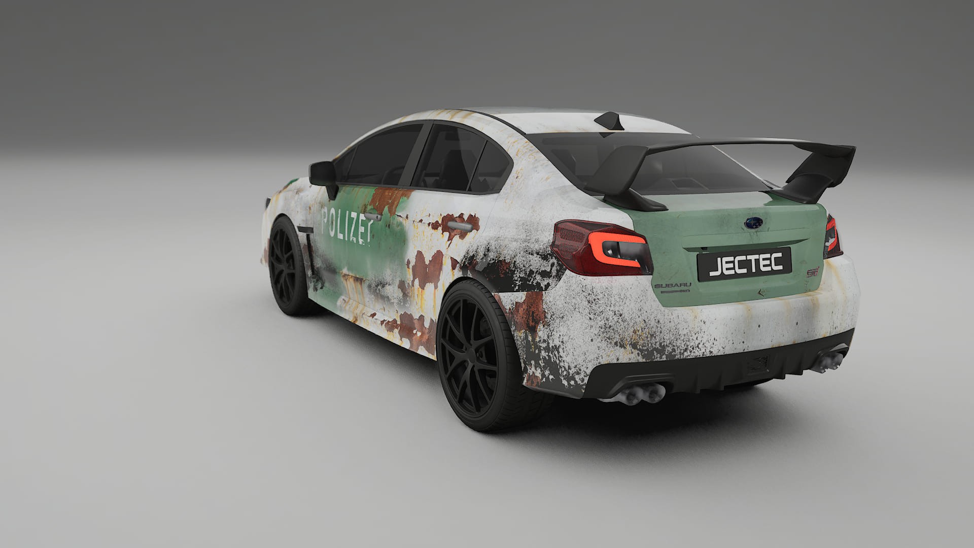 Subaru Impreza WRX Sti VA prefacelift pre-LCI COBRA 11 – Design-Wrap PPF-Kit aus bedruckbarer Polyurethanfolie