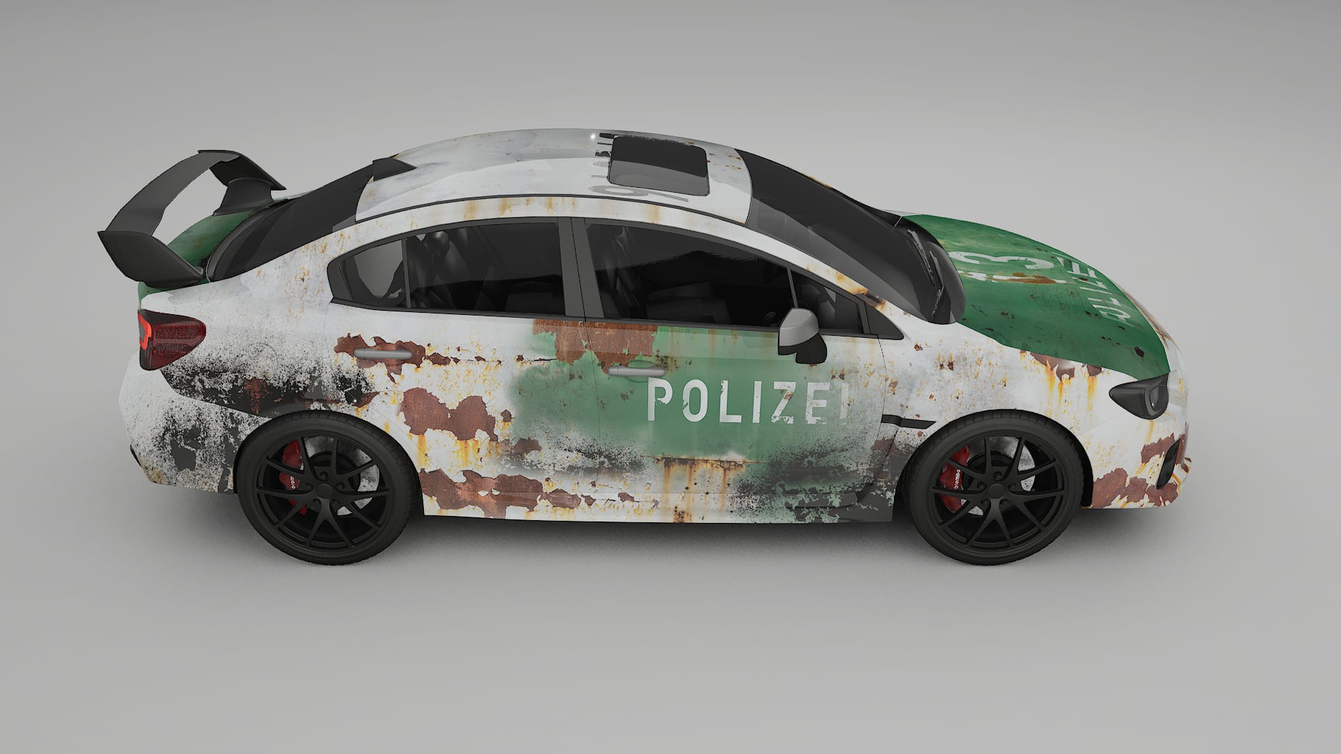 Subaru Impreza WRX Sti VA prefacelift pre-LCI COBRA 11 – Design-Wrap PPF-Kit aus bedruckbarer Polyurethanfolie