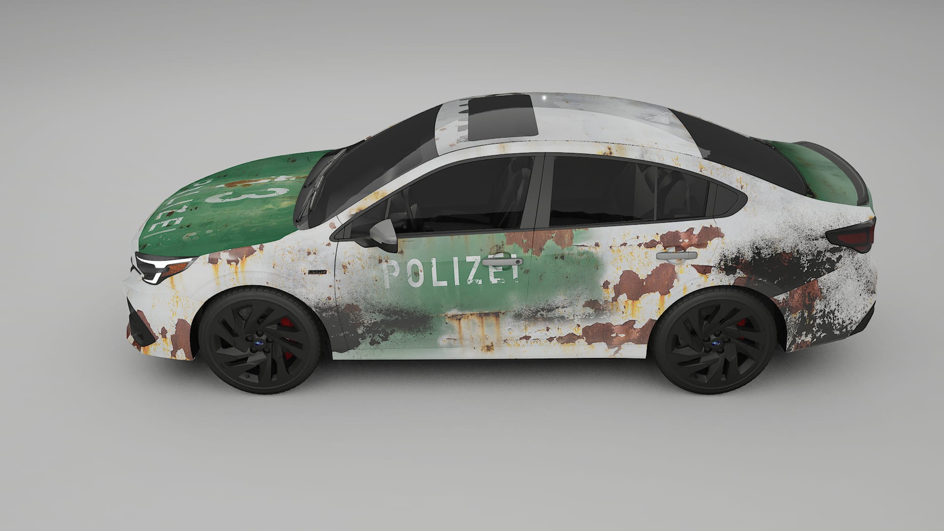 Subaru Legacy BW COBRA 11 – Design-Wrap PPF-Kit aus bedruckbarer Polyurethanfolie