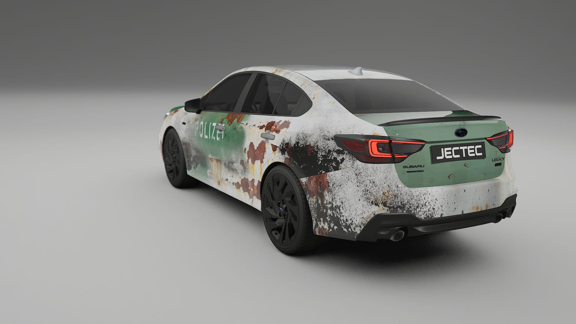 Subaru Legacy BW COBRA 11 – Design-Wrap PPF-Kit aus bedruckbarer Polyurethanfolie