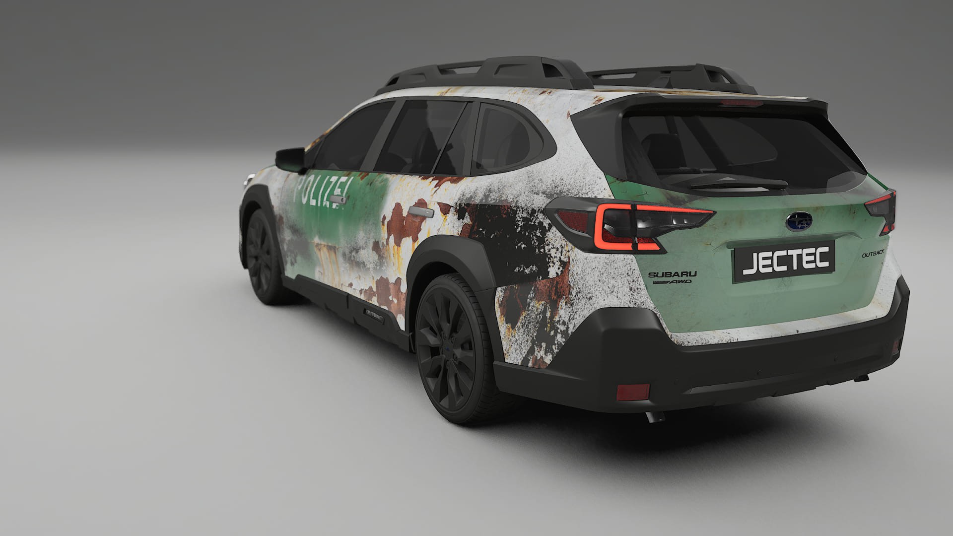 Subaru Outback VI BS facelift LCI COBRA 11 – Design-Wrap PPF-Kit aus bedruckbarer Polyurethanfolie
