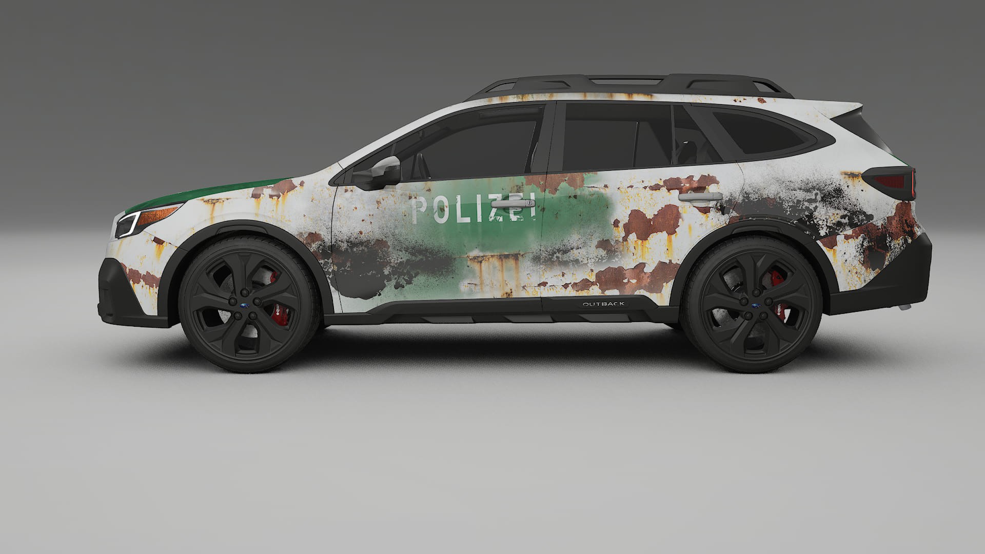 Subaru Outback VI BS prefacelift pre-LCI COBRA 11 – Design-Wrap PPF-Kit aus bedruckbarer Polyurethanfolie