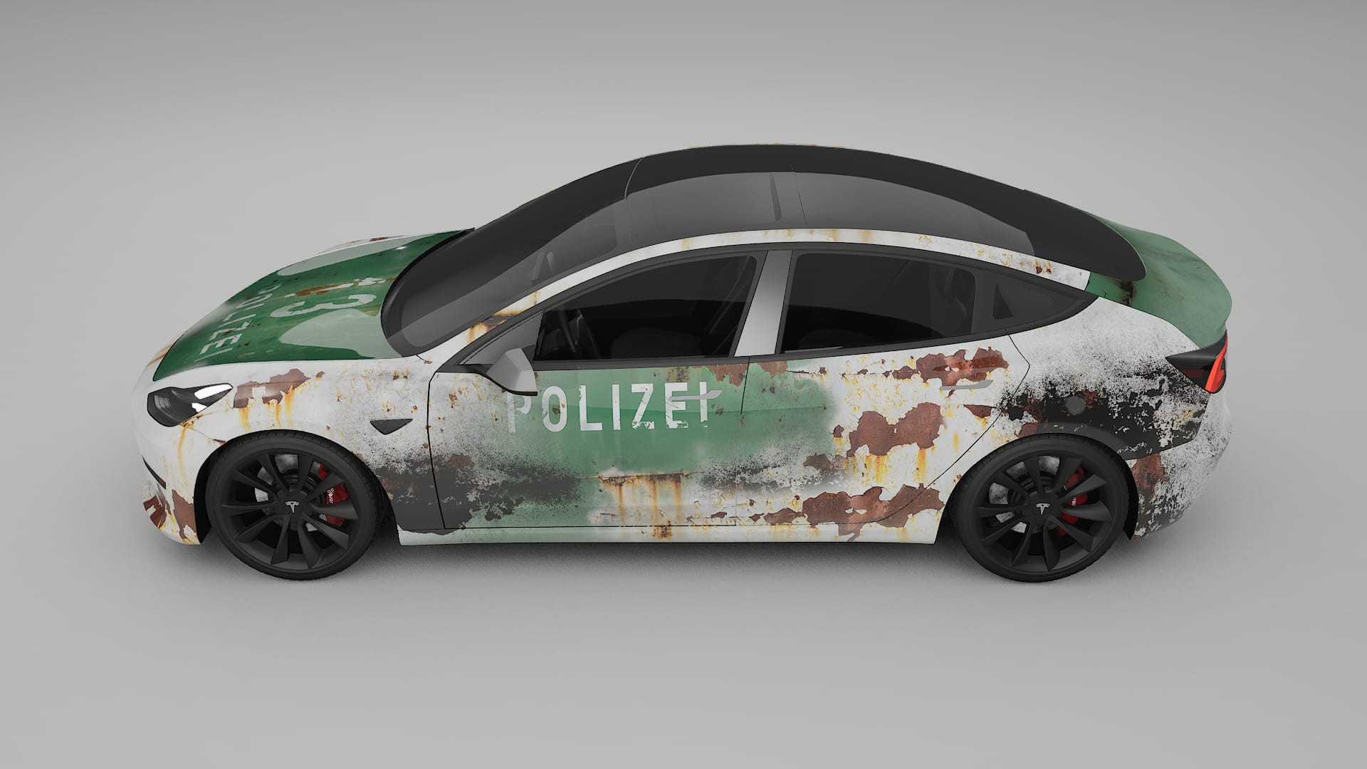 Tesla Model 3 COBRA 11 – Design-Wrap PPF-Kit aus bedruckbarer Polyurethanfolie