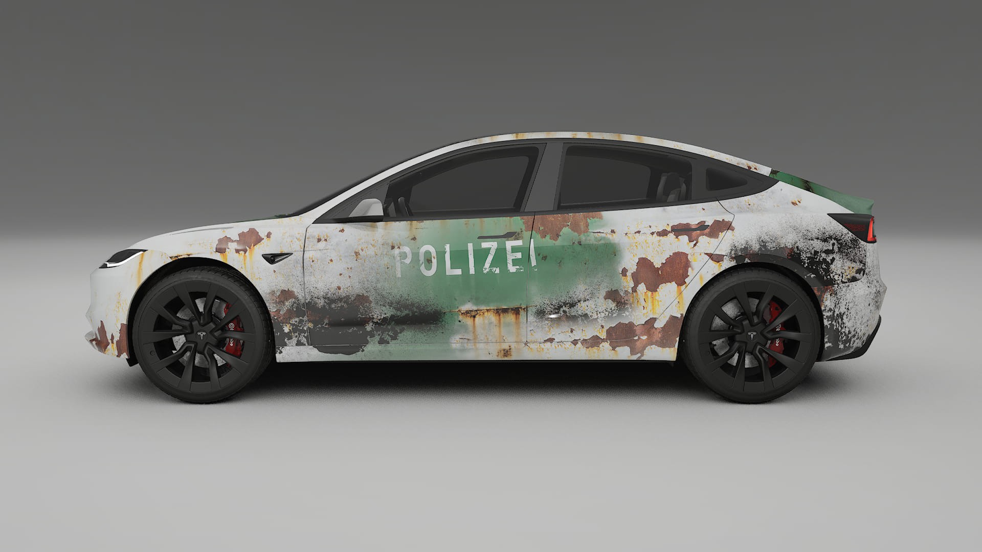 Tesla Model 3 Highland COBRA 11 – Design-Wrap PPF-Kit aus bedruckbarer Polyurethanfolie