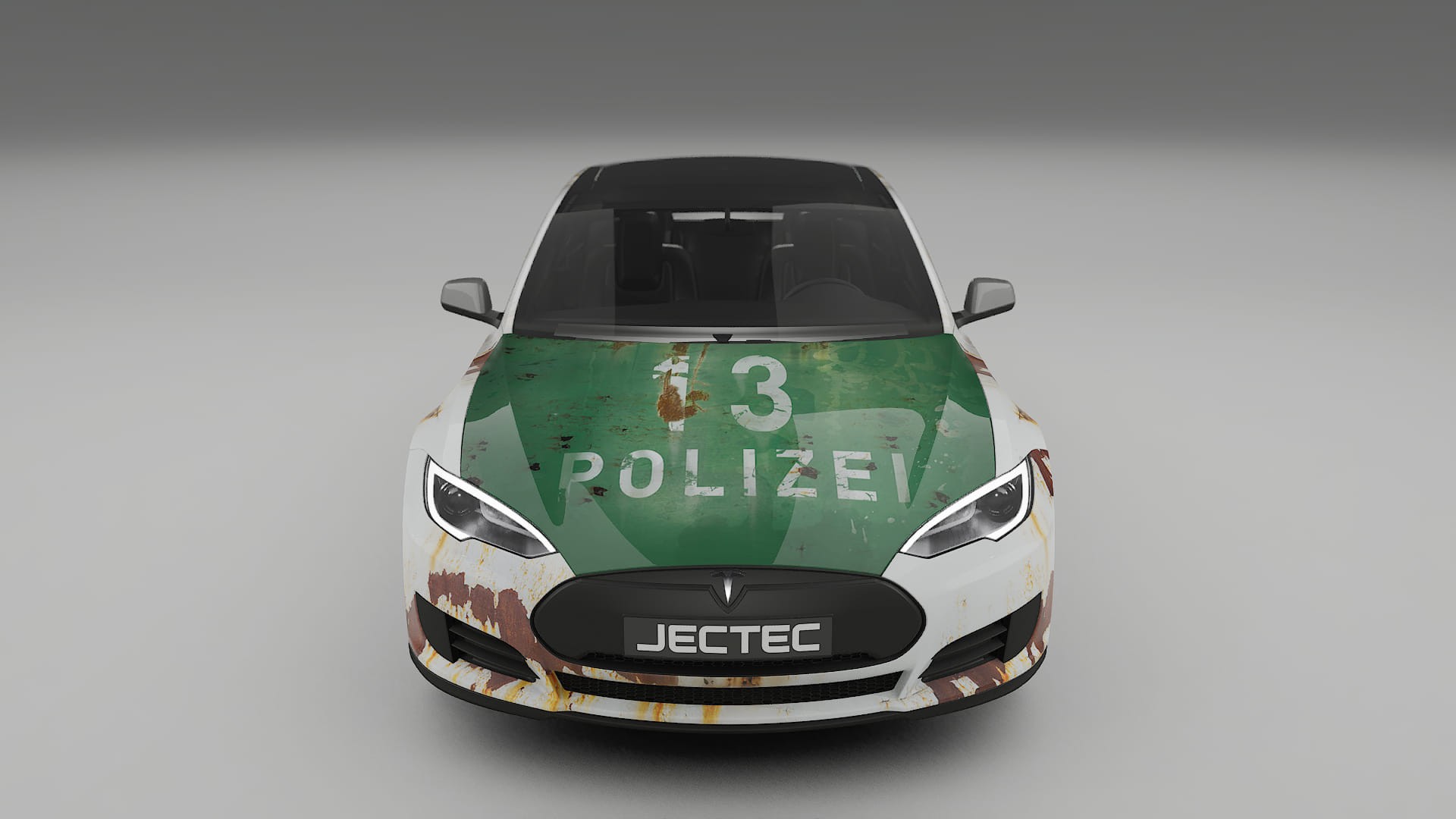 Tesla Model-S COBRA 11 – Design-Wrap PPF-Kit aus bedruckbarer Polyurethanfolie