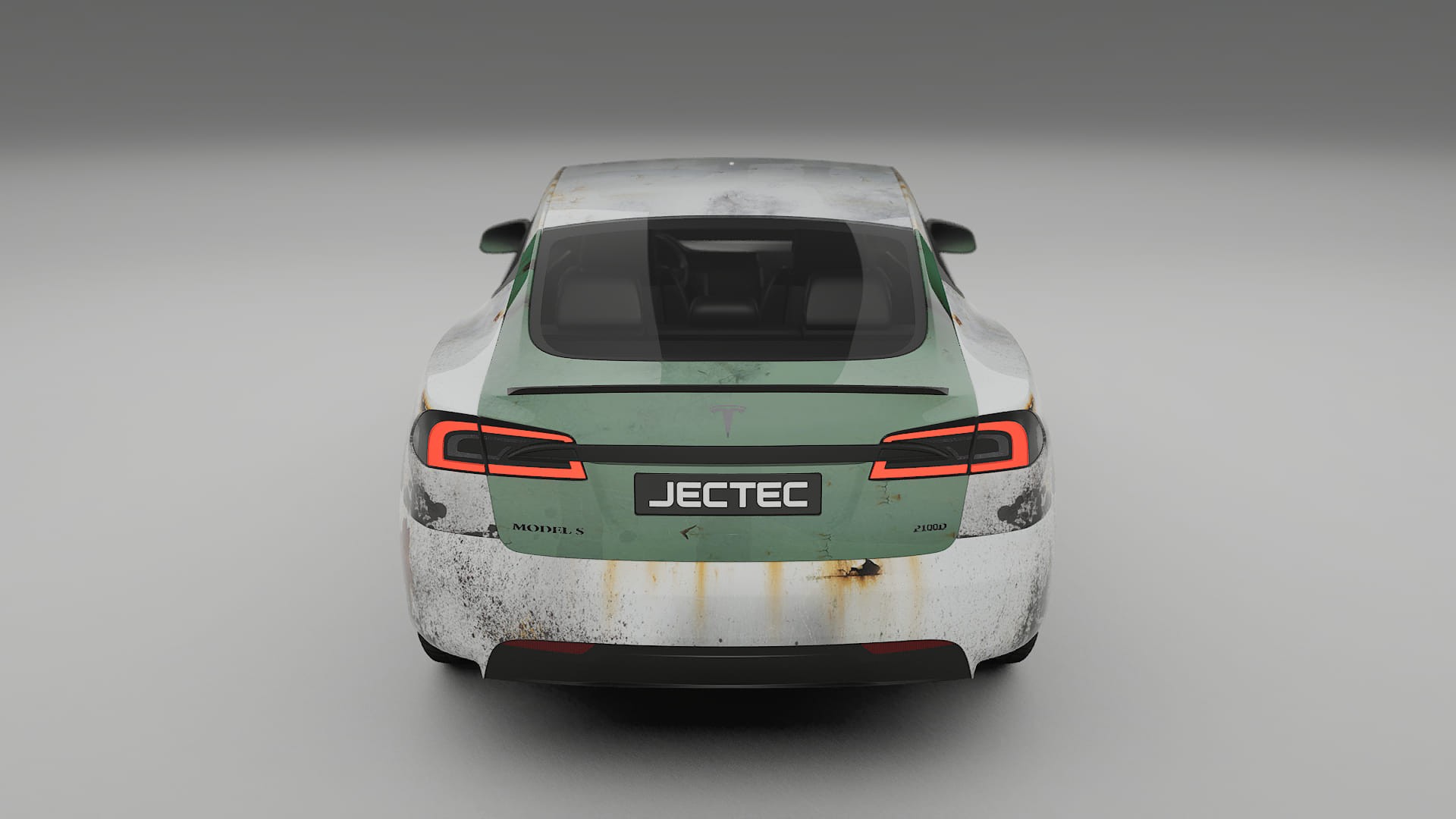 Tesla Model-S Refresh COBRA 11 – Design-Wrap PPF-Kit aus bedruckbarer Polyurethanfolie