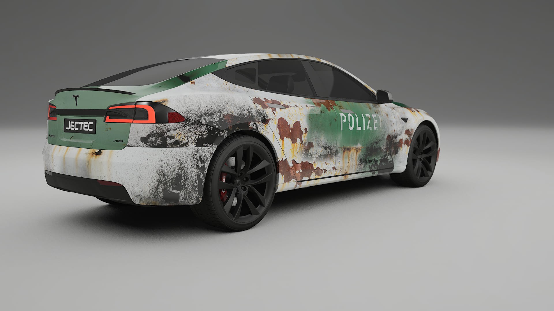 Tesla Model-S Refresh COBRA 11 – Design-Wrap PPF-Kit aus bedruckbarer Polyurethanfolie