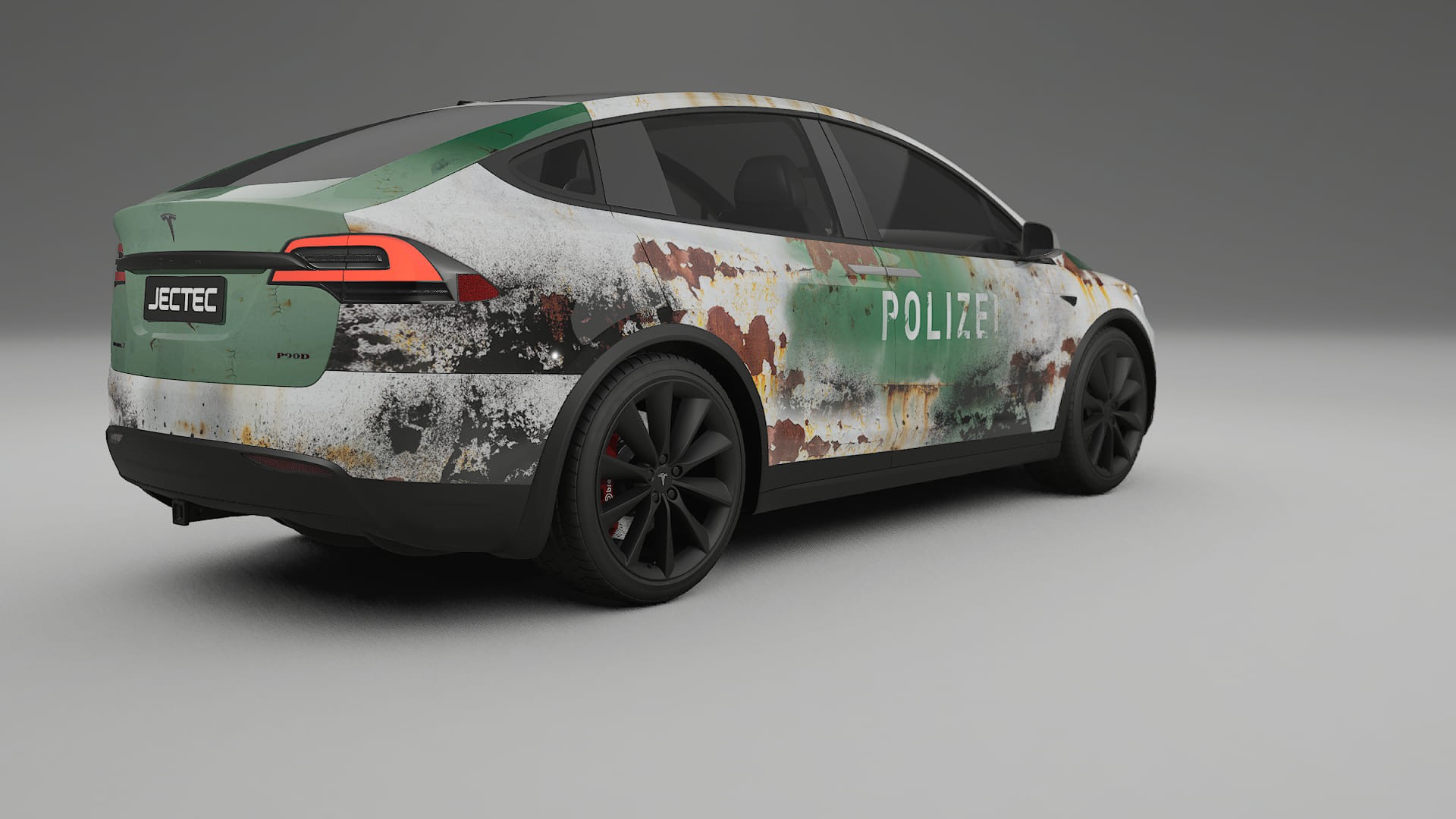 Tesla Model X COBRA 11 – Design-Wrap PPF-Kit aus bedruckbarer Polyurethanfolie
