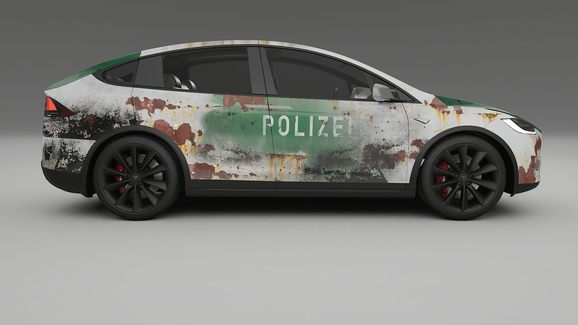 Tesla Model X COBRA 11 – Design-Wrap PPF-Kit aus bedruckbarer Polyurethanfolie