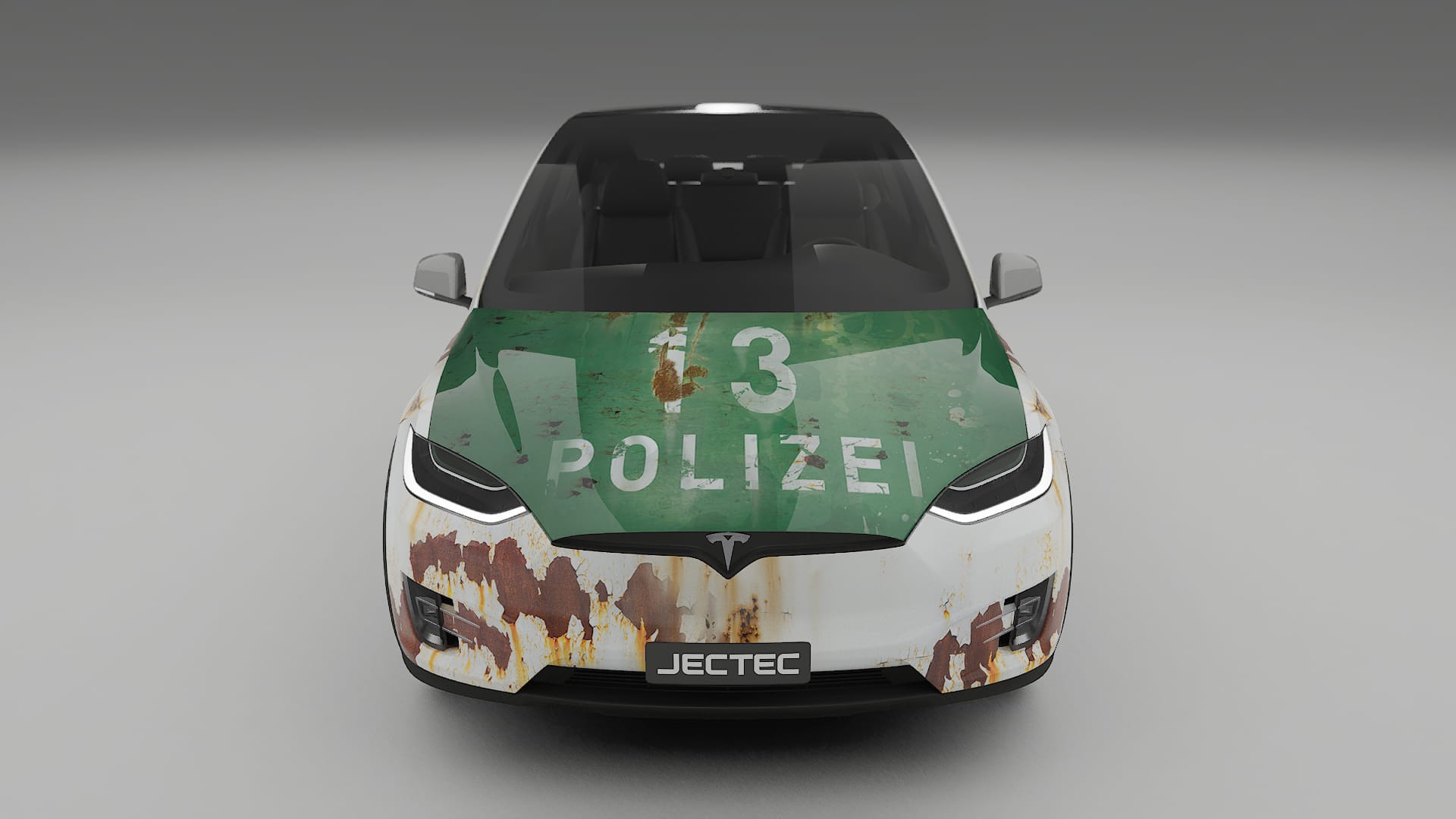 Tesla Model X COBRA 11 – Design-Wrap PPF-Kit aus bedruckbarer Polyurethanfolie