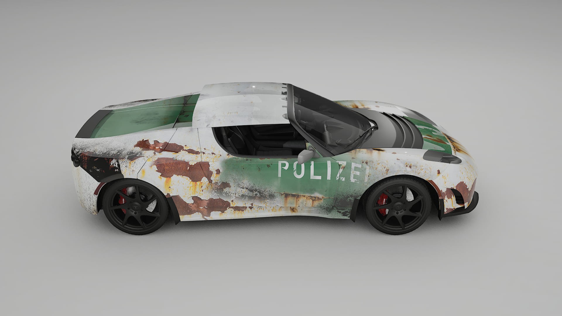 Tesla Roadster 2.5 COBRA 11 – Design-Wrap PPF-Kit aus bedruckbarer Polyurethanfolie