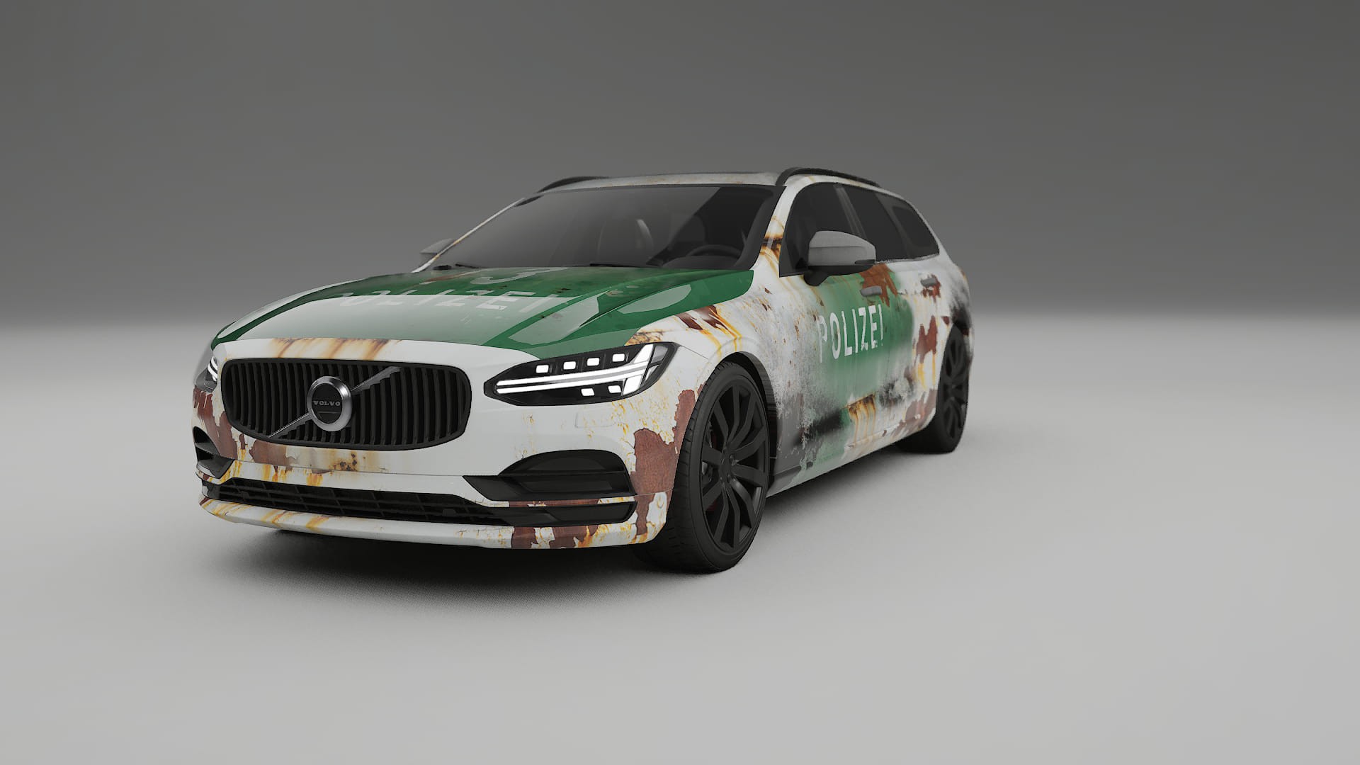 Volvo V90 P5 COBRA 11 – Design-Wrap PPF-Kit aus bedruckbarer Polyurethanfolie
