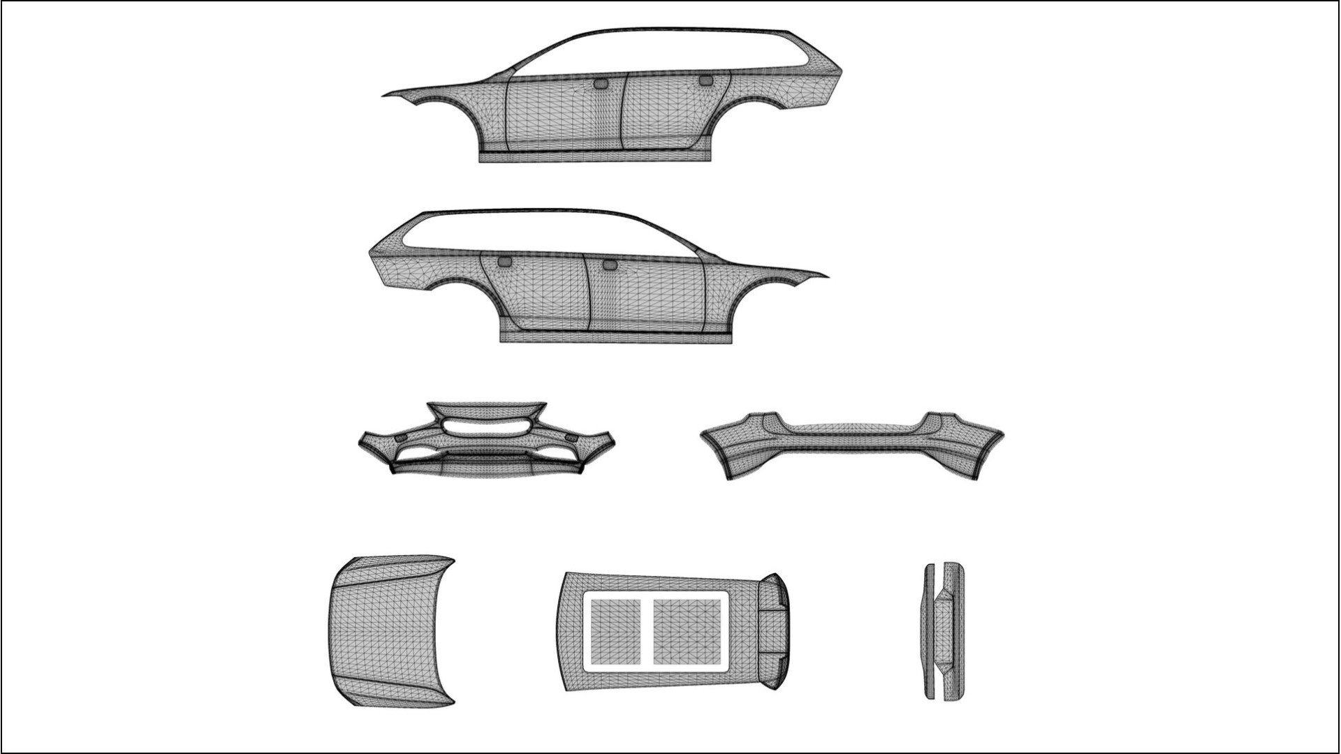 Volvo V90 P5 COBRA 11 Designed Wrap PPF Kit – Printable Polyurethane Film