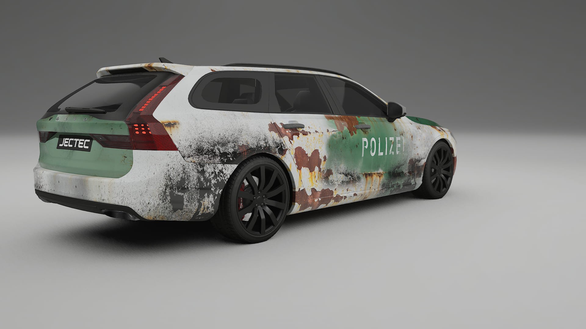 Volvo V90 P5 COBRA 11 – Design-Wrap PPF-Kit aus bedruckbarer Polyurethanfolie