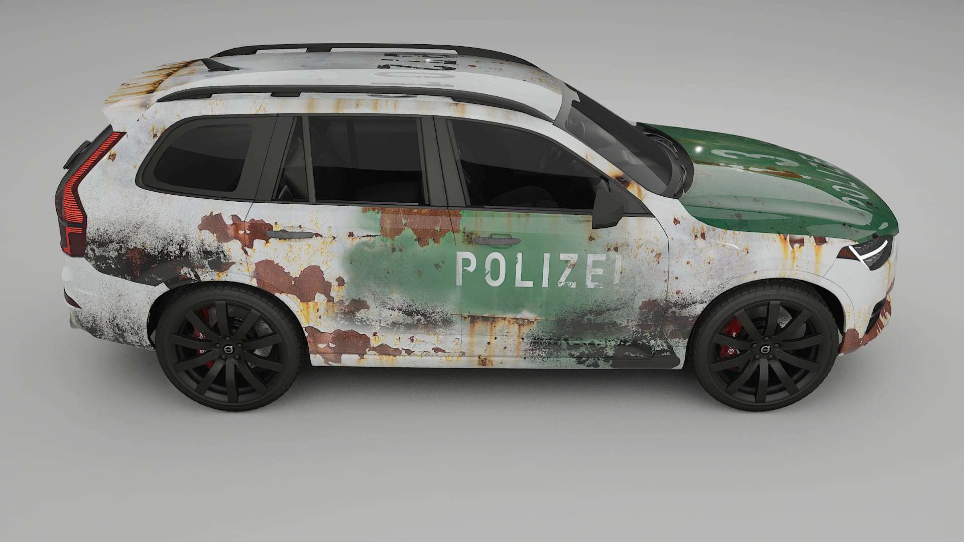 Volvo XC90 SPA COBRA 11 – Design-Wrap PPF-Kit aus bedruckbarer Polyurethanfolie