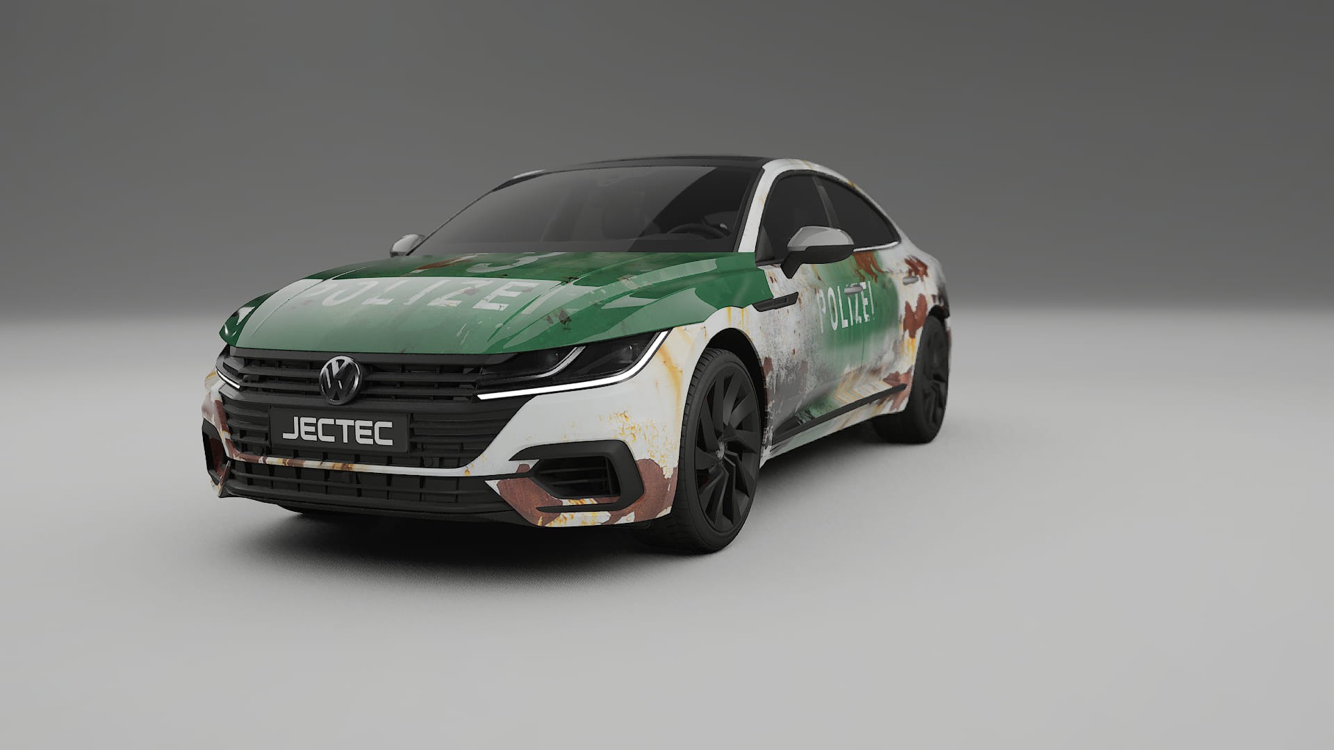 VW Arteon R 3H prefacelift pre-LCI COBRA 11 – Design-Wrap PPF-Kit aus bedruckbarer Polyurethanfolie